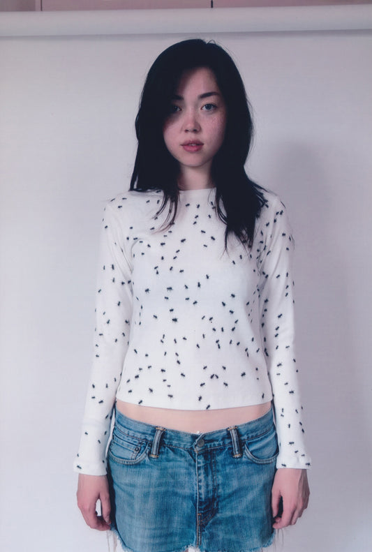 ant long sleeve - white