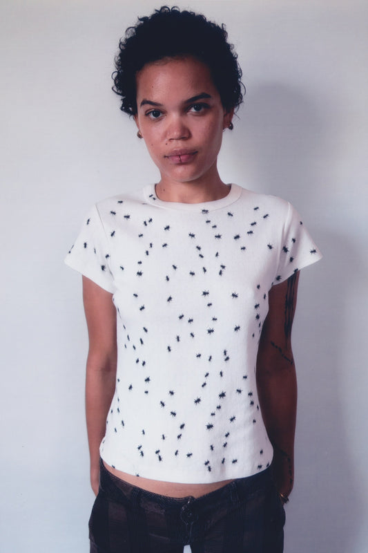 *pre-order* ant tee - white