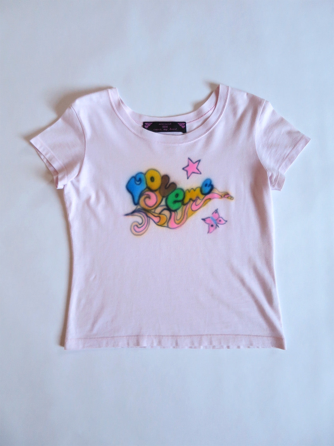 love me scoop neck tee