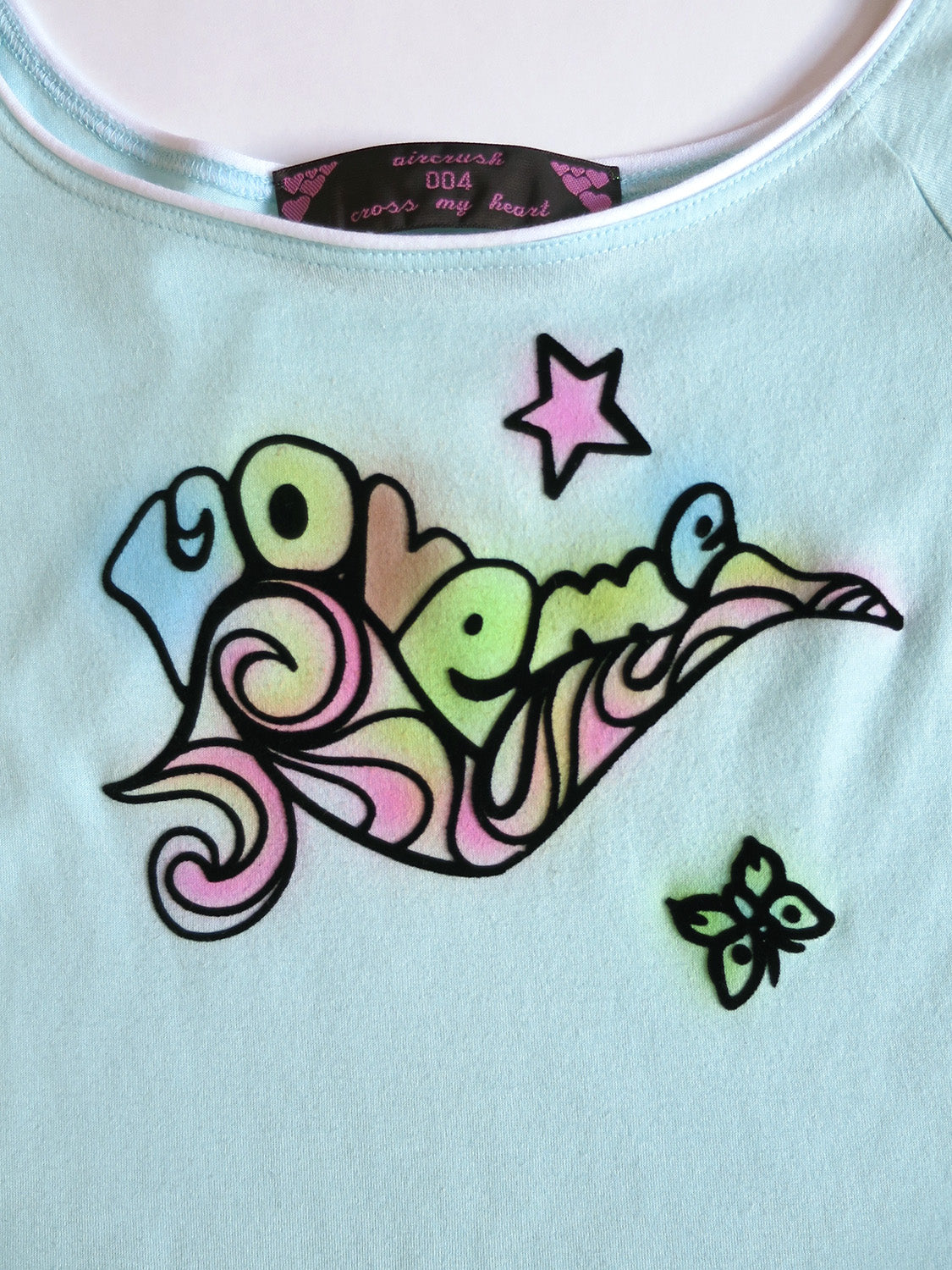 love me tee - baby blue